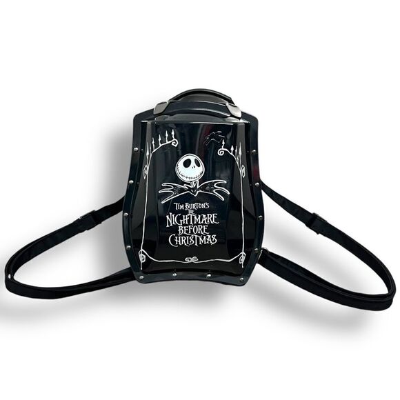 Vintage NWOT Boblebe-e nightmare before Christmas hard shell mini backpack - Picture 4 of 15